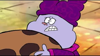 Chowder - What does Shnitzel do with his check?