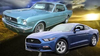 52 Years of FORD MUSTANG Body Design Evolution 1965-2018