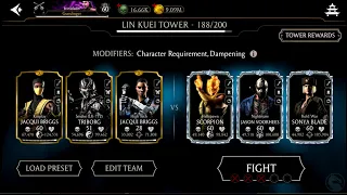 Lin Kuei Tower Battle 188 | Mortal Kombat Mobile