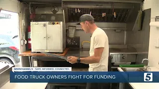 Food truck owners fight for federal funding