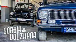 GAZ-24 Volga and ZAZ-965 Zaporozhets: Soviet Classic Cars [INTRO Gorbik & Volzhana]