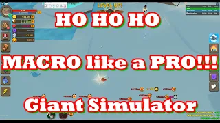 Santa Presents: Macro like a Pro | Giant Simulator #roblox #simulator #giantsimulator