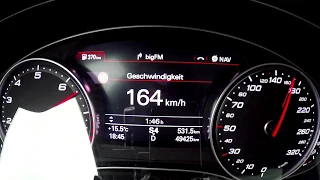 Audi RS6 Performance CAPRISTO Exhaust System (605 PS) Acceleration 0-185km/h ( 1080p )