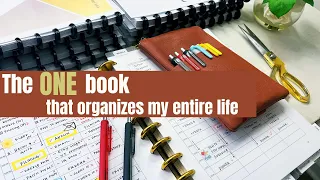 One book to organize your life | Creating a custom planner #tom90 #onebooktoorganizeyourlife