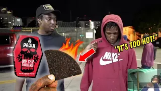 He's Paying Strangers In The Most Dangerous Hood in Miami to Eat World's Hottest Chip!