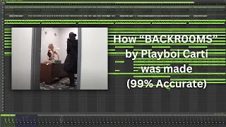 [free flp] How 'BACKR00MS' By Playboi Carti was made (99% ACCURATE)