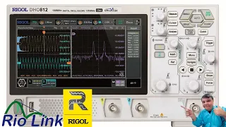 "Unboxing" e Primeiras Impressões do Osciloscópio Rigol DHO802 | Burgoseletronica | RioLink