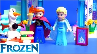LEGO Disney Обзор Ледяной замок Эльзы 41062. Игрушки по Дисней Frozen. LEGO Обзоры Warlord