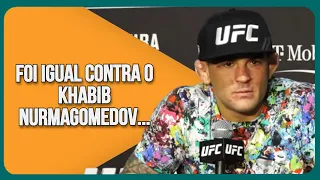 COLETIVA PÓS LUTA - DUSTIN POIRIER SOBRE DERROTA PRA CHARLES OLIVEIRA UFC 269 | LEGENDADO