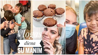 #1 VLOGAS|DIENA SU MANIM|Oscar skiepas| laukiam tecio po darbo