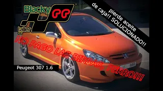 Peugeot 307 1.6!! Pierde aceite de caja!! Retenes de semiejes!! Y NO PAGO LAS BIRRAS, PERRO!!!