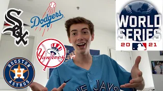 WHO WILL WIN THE 2021 WORLD SERIES?!?