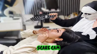 BEST SCARE CAM Priceless Reactions 2024😈#40 | Funny Videos TikTok🤣🤣 | CoCo Scare Cam |