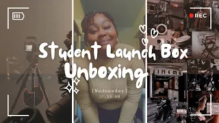 Unboxing My Student Launch Box | Full Sail University