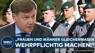 WIEDEREINFÜHRUNG DER WEHRPFLICHT: CDU bietet Ampelregierung Vorschläge zur Gesetzesänderung an!