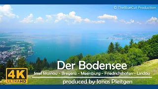 Bodensee (4K) | Insel Mainau, Bregenz, Friedrichshafen, Meersburg, Lindau | TheBlueCutProduction