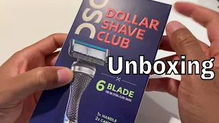 Dollar Shave Club Razor Unboxing