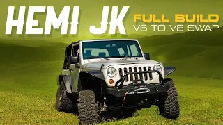 Full Build: Swapping A V6 For A Hemi V8 In A Jeep Wrangler JK