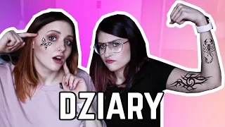 Moje brzydkie tatuaże! 😭 | Billie Sparrow i Hania Es | 5 MINUT