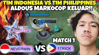 MATCH PEMBALASAN!! 515 TIM INDONESIA VS TIM PH MATCH 1!! ALDOUS MARKOCOP KELUAR!!!