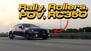 Thrilling 100 Mile Rally Featuring the Lexus RC350