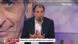 Le tacle de Charles Consigny à la possible candidature d'Eric Zemmour : "C'est un disque rayé !"