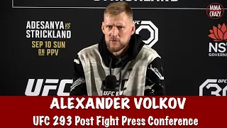 Alexander Volkov calls for bonus after Ezekiel choke win over Tai Tuivasa at UFC 293