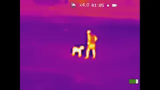 Test footage for BFRO brand Thermal Camera ($995)