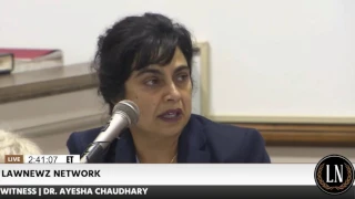 Eric Campbell Trial Day 10 Part 2 Dr.  Ayesha Chaudhary Testifies