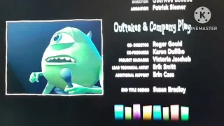 Créditos de Monsters, Inc. (Versión de Disney XD Disney Junior y Disney Channel)