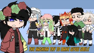 Hashiras try to make giyuu smile ! [read desc] [1.01k special] [POTATO LORD]