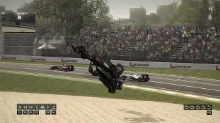 The most realistic crash in F1 2010