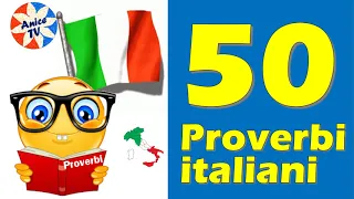 50 Proverbi italiani molto popolari  🇮🇹🇮🇹🇮🇹