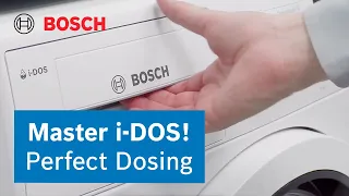 How to activate the i-DOS system for your Bosch Washing Machine (Type M) | Bosch Home UK