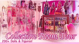 Doll Collection Room Tour | BJD Smart Dolls Rainbow High Monster High Azone Barbie & Anime Figures