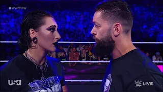 Rhea Ripley Confronts Finn Balor - WWE RAW 7/10/2023