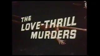 The Love-Thrill Murders (1971) Trailer