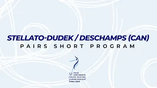 Stellato-Dudek/Deschamps (RUS) | Pairs SP | ISU FC FS Championships 2022 | Tallinn | #FigureSkating