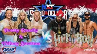 WWE 2K23 Pretty Deadly & Tiffany Stratton vs Hit Row #wwe2k23 #wwe2k23gameplay