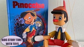 PINOCCHIO TOY PUPPET PRETEND PLAY READ ALOUD STORYTIME