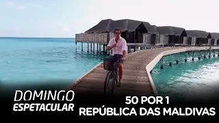 Luxuosa Ilha na República das Maldivas