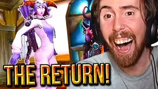 Asmongold Traumatic Return To Retail World of Warcraft