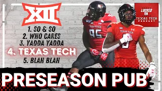 Preseason polls & pats on the back for Texas Tech