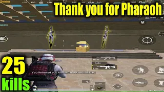 PHARAOH EVENT LAST GAMEPLAY | 25KILLS SOLO VS SQUAD | PUBG MOBILE