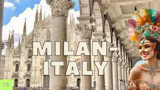 Milan,Italy 2024 Walking the Trendy Streets:Tour Fashion and Culture