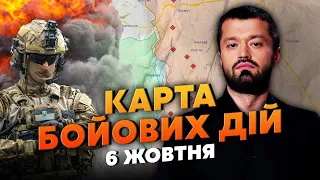 💣ВСУ НАЧАЛИ ШТУРМ В БАХМУТЕ. Карта боевых действий 6 октября: успех у "самолета", новая атака РФ