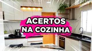 12 ACERTOS na COZINHA PLANEJADA! Dicas para NÃO ERRAR!