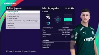 E. Atuesta Palmeiras PES 2020/2021 cópia da base/Face edit.