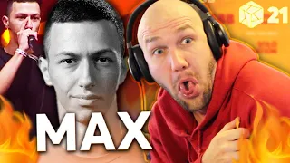 Max I GRAND BEATBOX BATTLE 2021: WORLD LEAGUE I Solo Elimination BEATBOX REACTION!!!