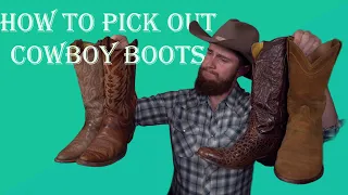 What To Look For When Buying Cowboy Boots